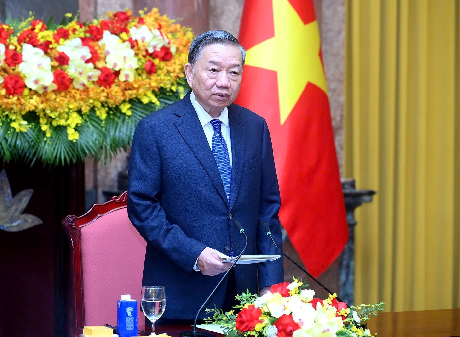 Toàn văn phát biểu của Tổng Bí thư, Chủ tịch nước Tô Lâm tiếp các Trưởng đoàn tham dự Diễn đàn Tương lai ASEAN 2026
