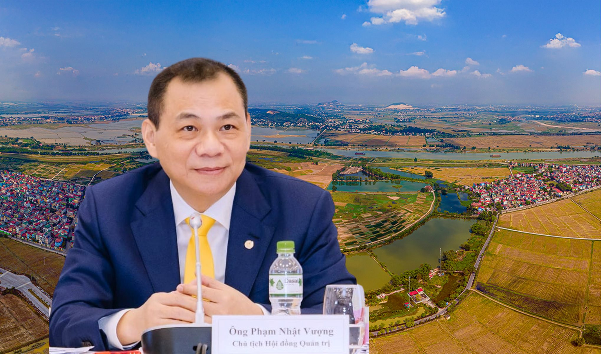 Siêu dự án hơn 41.000 tỷ, rộng hơn cả phường Hoàn Kiếm do Vingroup của tỷ phú Phạm Nhật Vượng đầu tư tại Bắc Ninh đón tin vui
