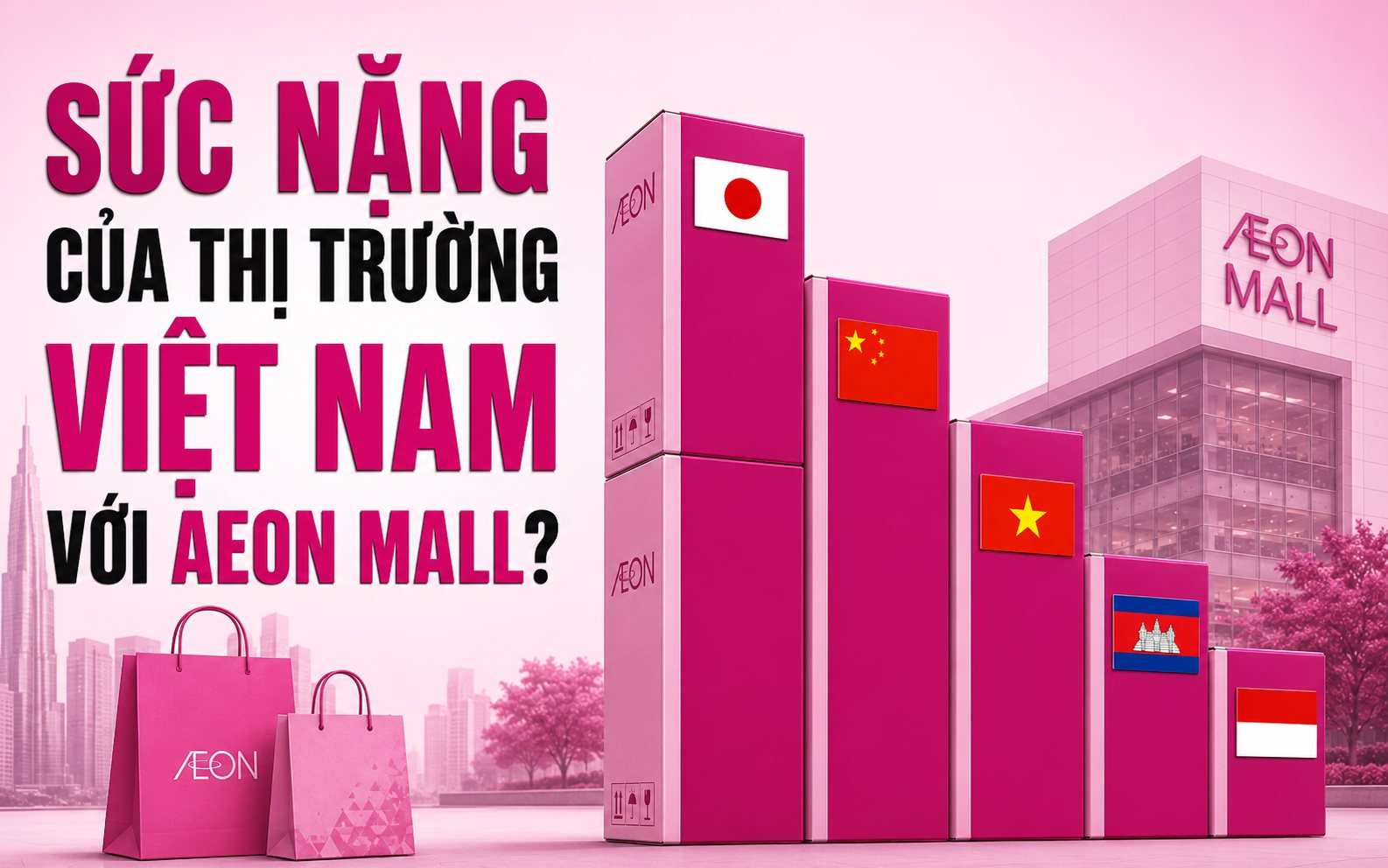 Sức nặng của Việt Nam với AEON Mall: Thị trường nước ngoài lớn thứ 2 chỉ sau Trung Quốc, kiếm hơn 3.000 tỷ 