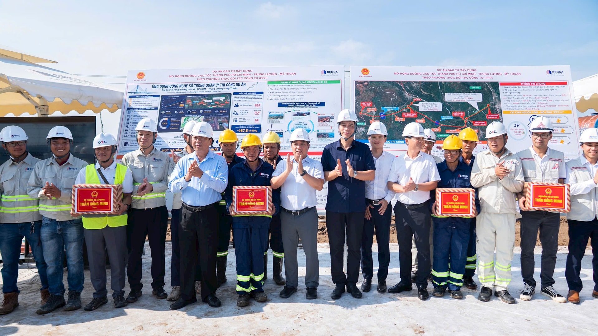 Dự án mở rộng cao tốc TP.HCM - Trung Lương - Mỹ Thuận:﻿﻿ Bộ trưởng Bộ Xây dựng đánh giá cao mô hình chuyển đổi số và đào tạo thực chiến của Đèo Cả