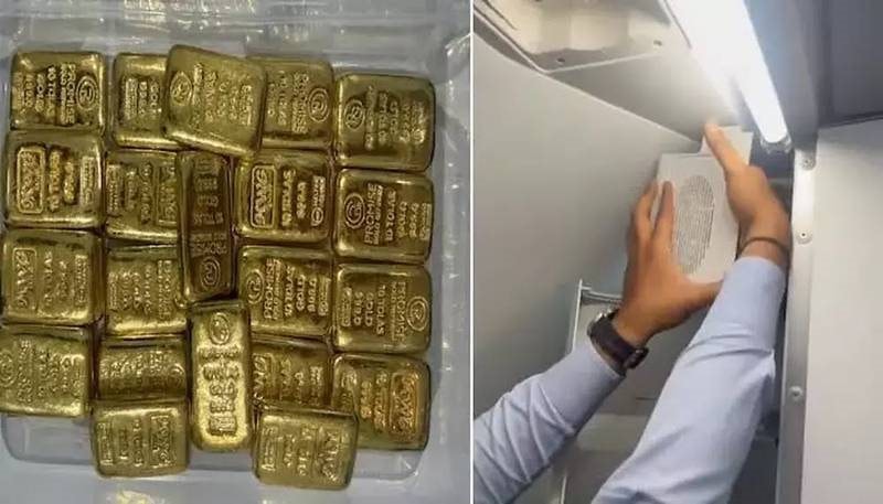 Phát hiện 24 thỏi vàng nặng gần 3 kg, trị giá gần 13 tỷ đồng giấu trong hộp loa thông báo trên máy bay