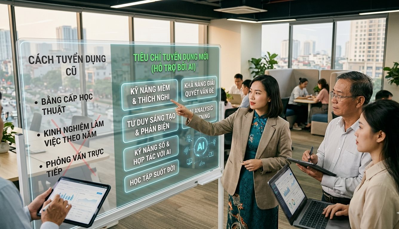 70% kỹ năng nghề nghiệp sắp thay đổi vì AI: Người lao động còn bao nhiêu thời gian để thích nghi?