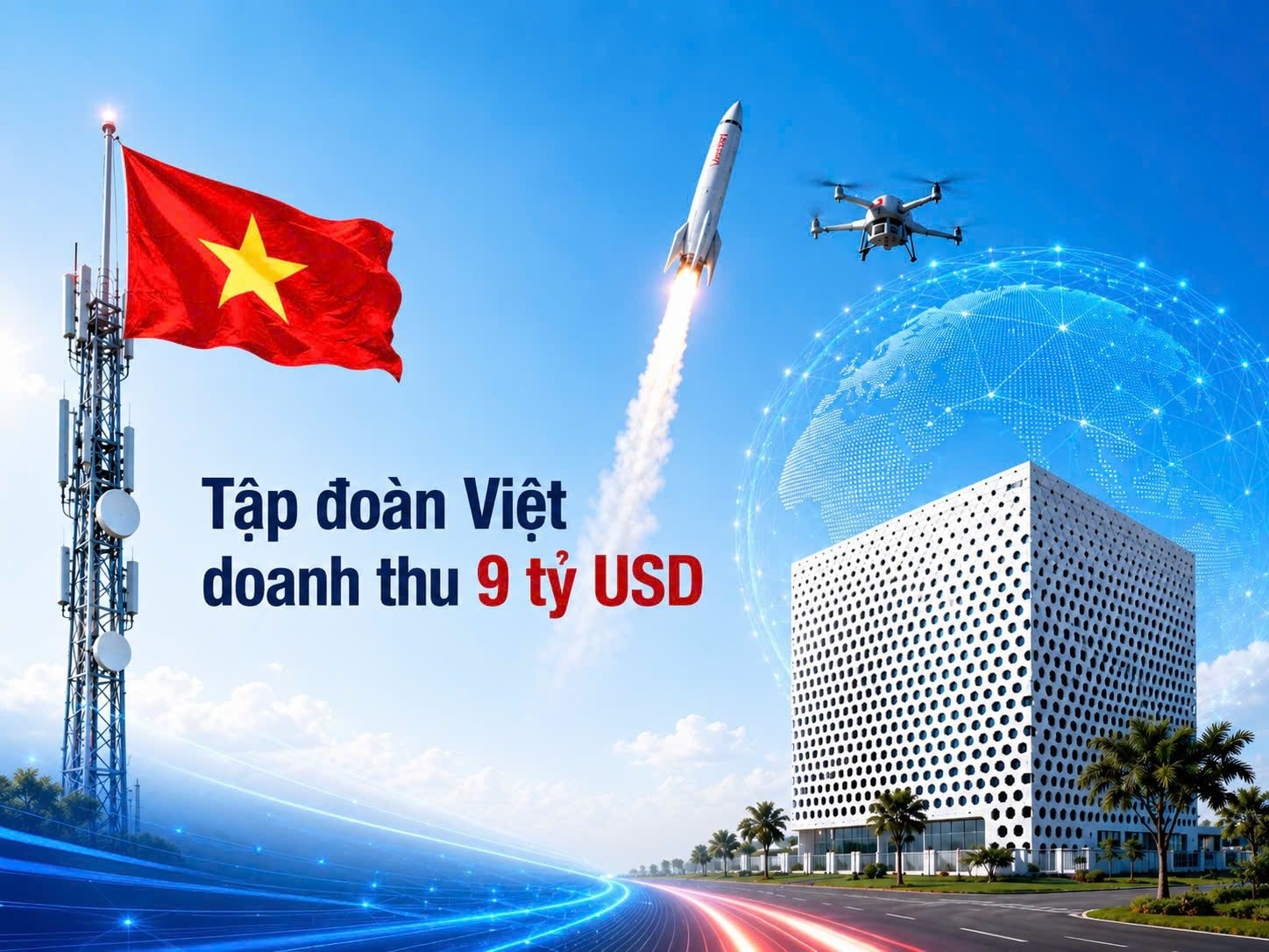 Một tập đoàn Việt Nam khiến thế giới phải chú ý: Doanh thu 9 tỷ USD, trả lương 53,7 triệu đồng/tháng, tổng tài sản gần 400.000 tỷ đồng