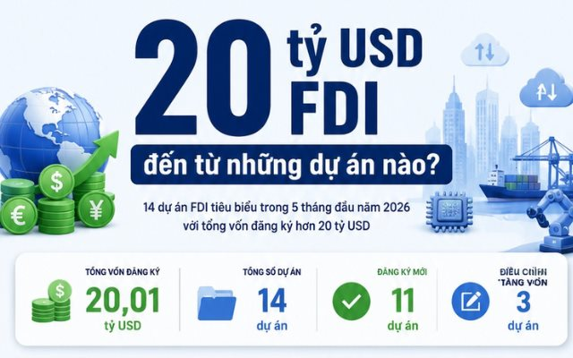 20 tỷ đô vốn FDI đổ vào Việt Nam: Cảng trung chuyển Cần giờ, Samsung, Nhà Bè Metrocity  và LNG Quỳnh Lập 'sáng rực'