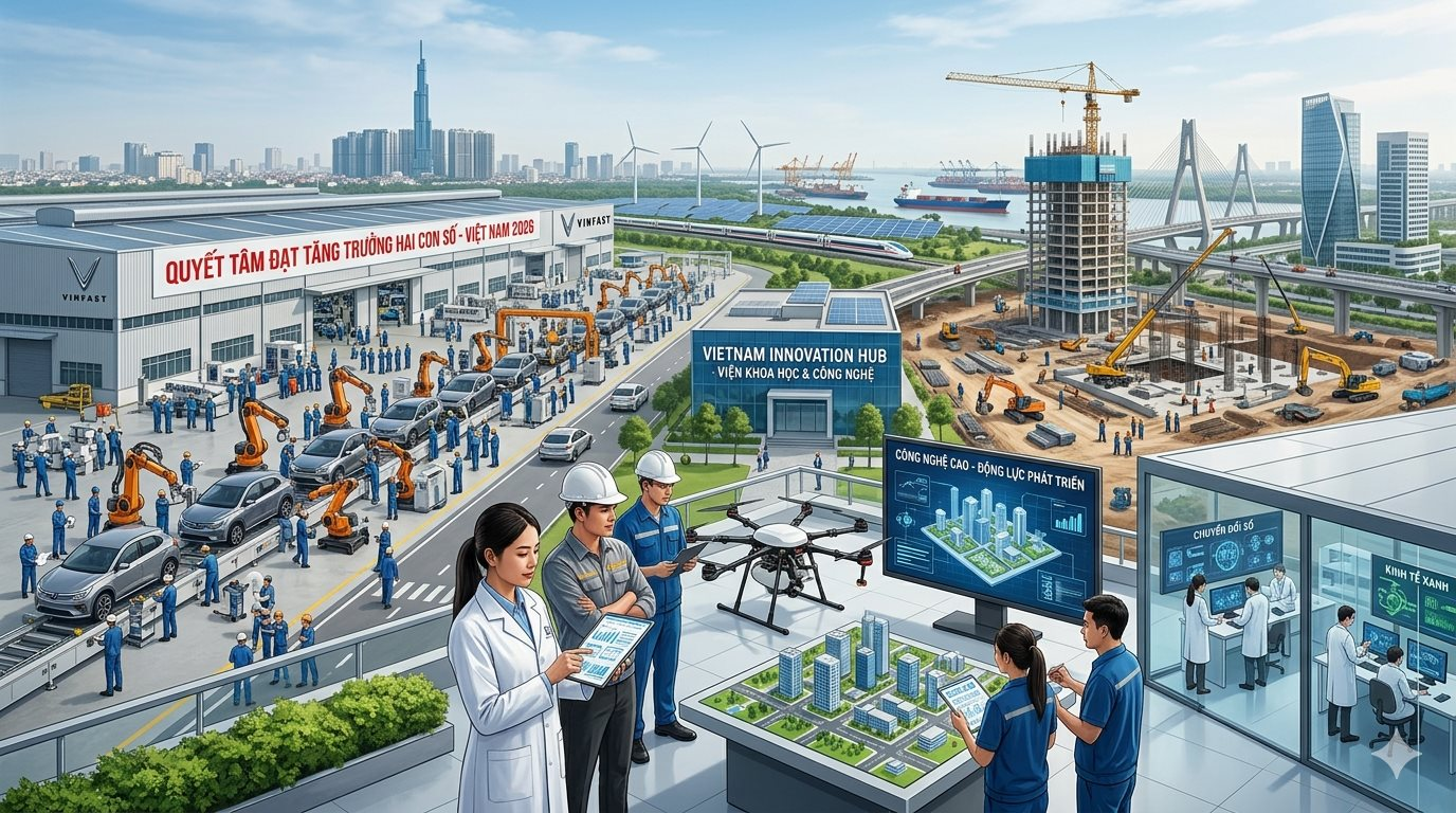 Kích hoạt các động lực mới để hiện thực hóa mục tiêu tăng trưởng 10%