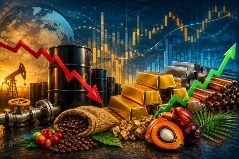 Thị trường ngày 17/6: Dầu giảm sâu gần về mức trước xung đột Trung Đông, vàng tăng phiên thứ 5, cà phê bật mạnh do lo ngại El Niño