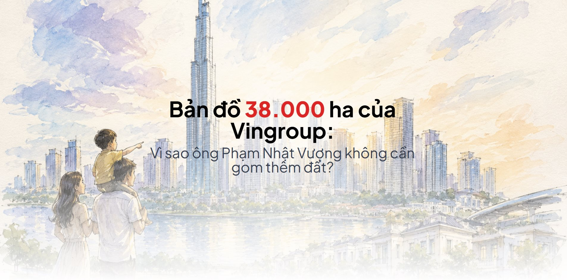 Bản đồ quỹ đất khổng lồ trong tay Vingroup: Lớn hơn cả 1 quốc đảo, bằng 190 lần diện tích 1 đất nước ở Tây Âu