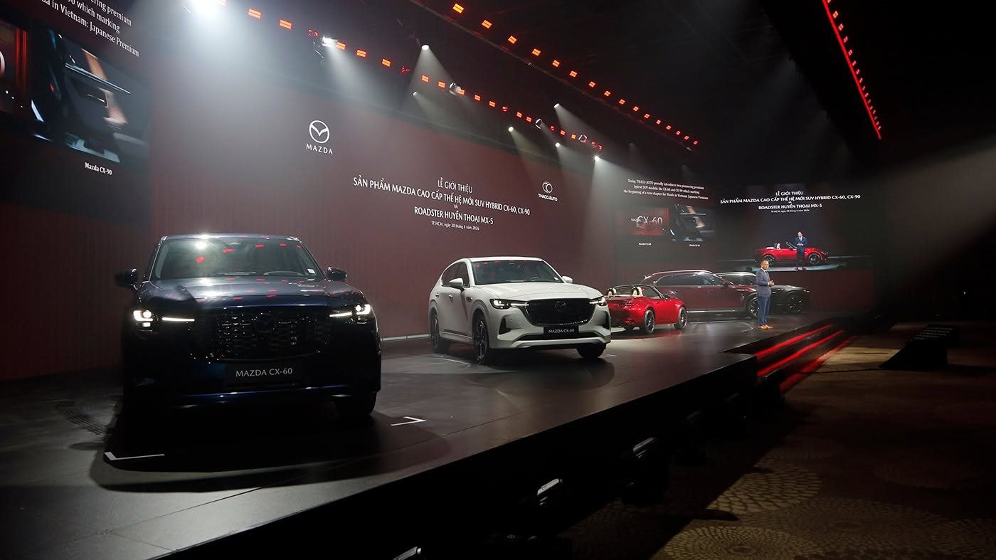 Mazda đưa CX-60 và CX-90 về Việt Nam: Giá từ 1,7 tỷ, mở màn chiến lược 'Japanese Premium'