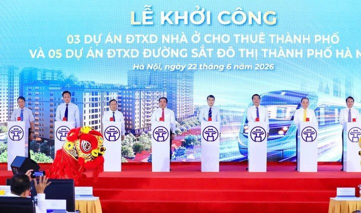 Cổ phiếu Vingroup, Vinhomes tăng kịch trần ngày khởi công 5 dự án metro hơn 1,3 triệu tỷ đồng