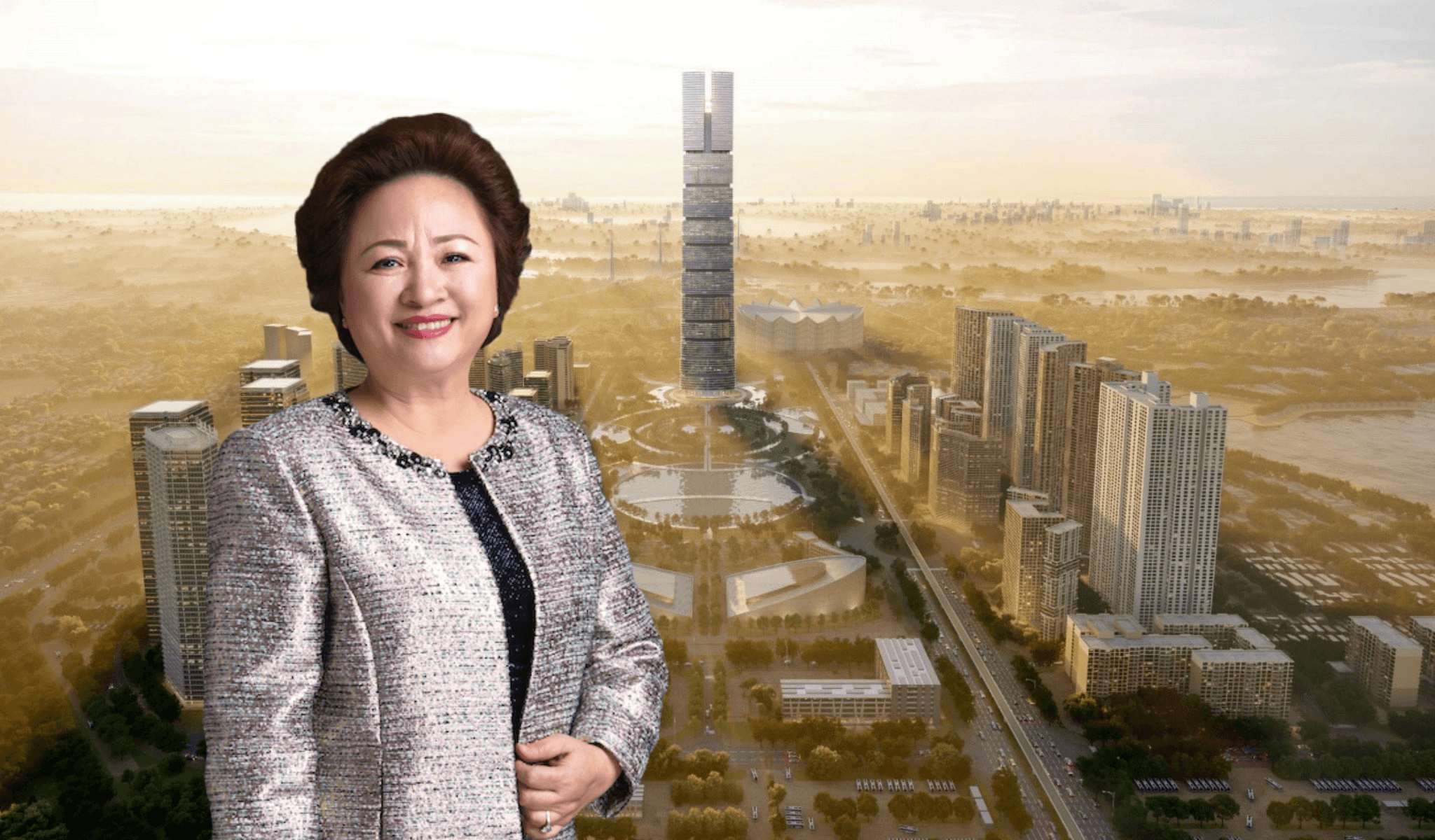 Chủ đầu tư siêu dự án 4,2 tỷ USD có tháp tài chính 108 tầng muốn nghiên cứu làm siêu dự án gần 1.000 ha tại Hưng Yên
