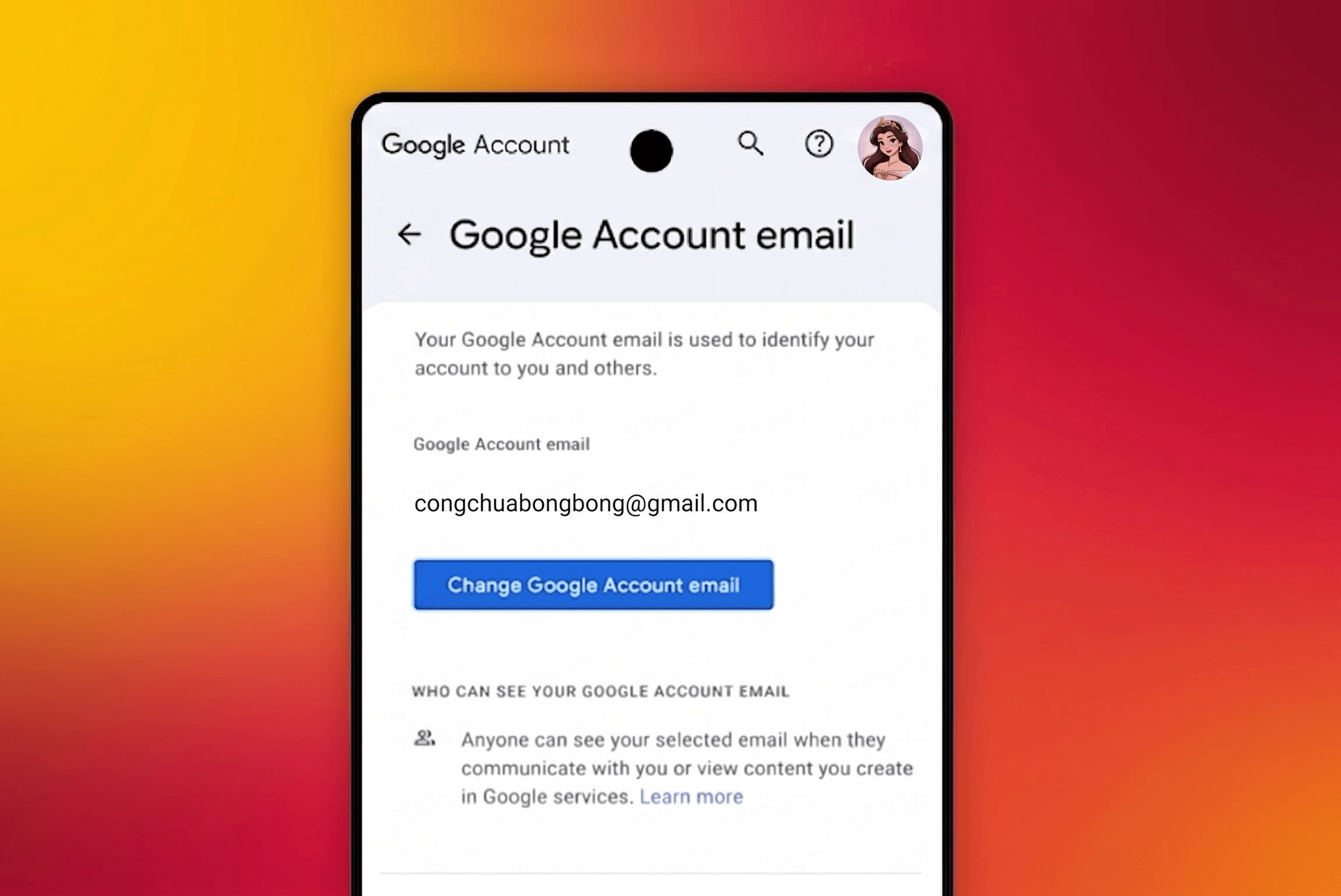 Tin cực vui: Google đã chính thức cho phép đổi tên địa chỉ Gmail cho tất cả người Việt Nam - Vào làm ngay