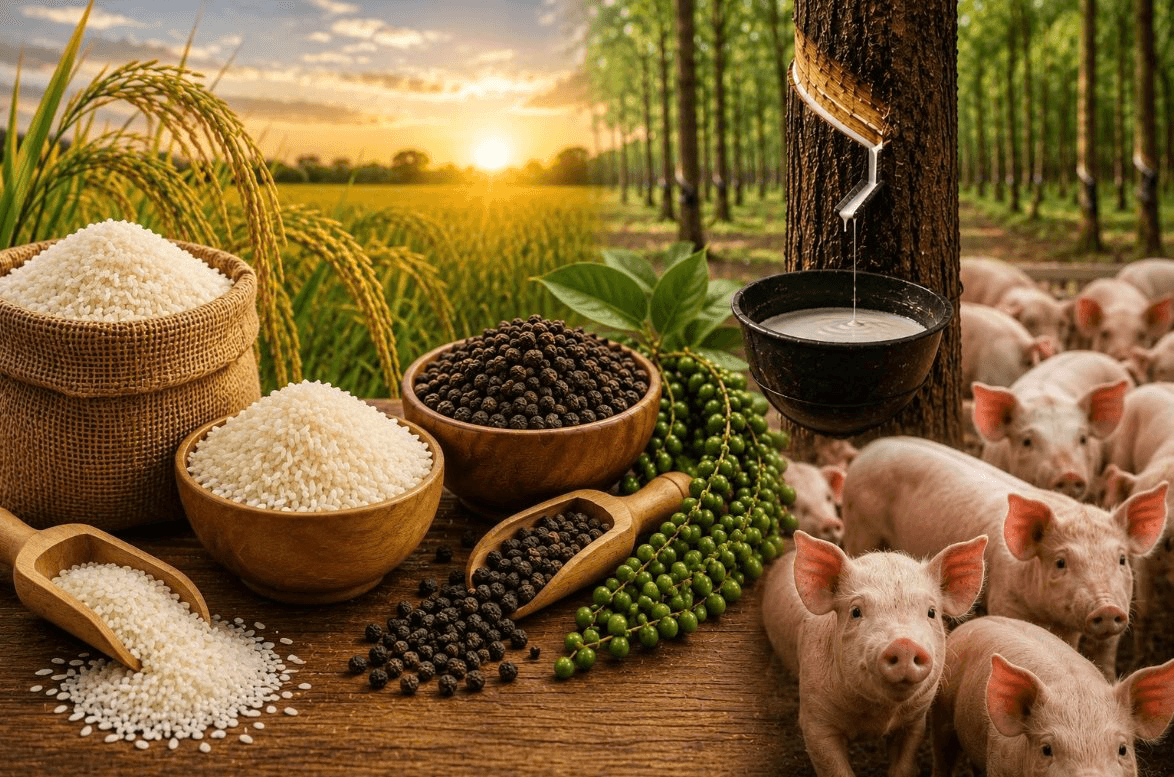 Thị trường hàng hoá ngày 25/6: Gạo Jasmine giảm giá, hồ tiêu nối dài đà tăng
