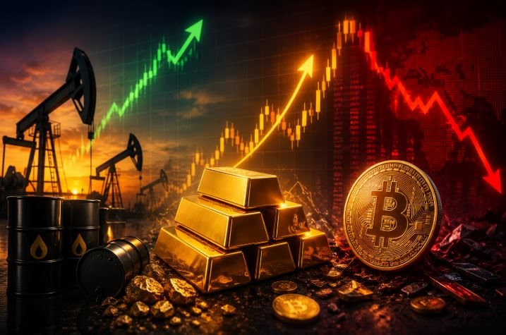 Thị trường ngày 26/6: Dầu bật tăng trở lại, vàng hồi phục trên mốc 4.000 USD, bitcoin sụt sâu