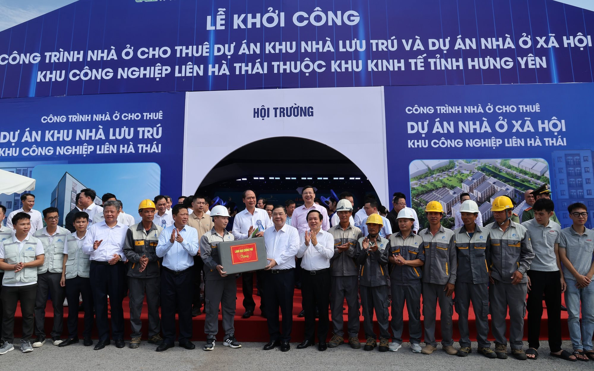 Khởi công 2 dự án nhà ở xã hội quy mô 7.840 căn hộ tại tỉnh Hưng Yên