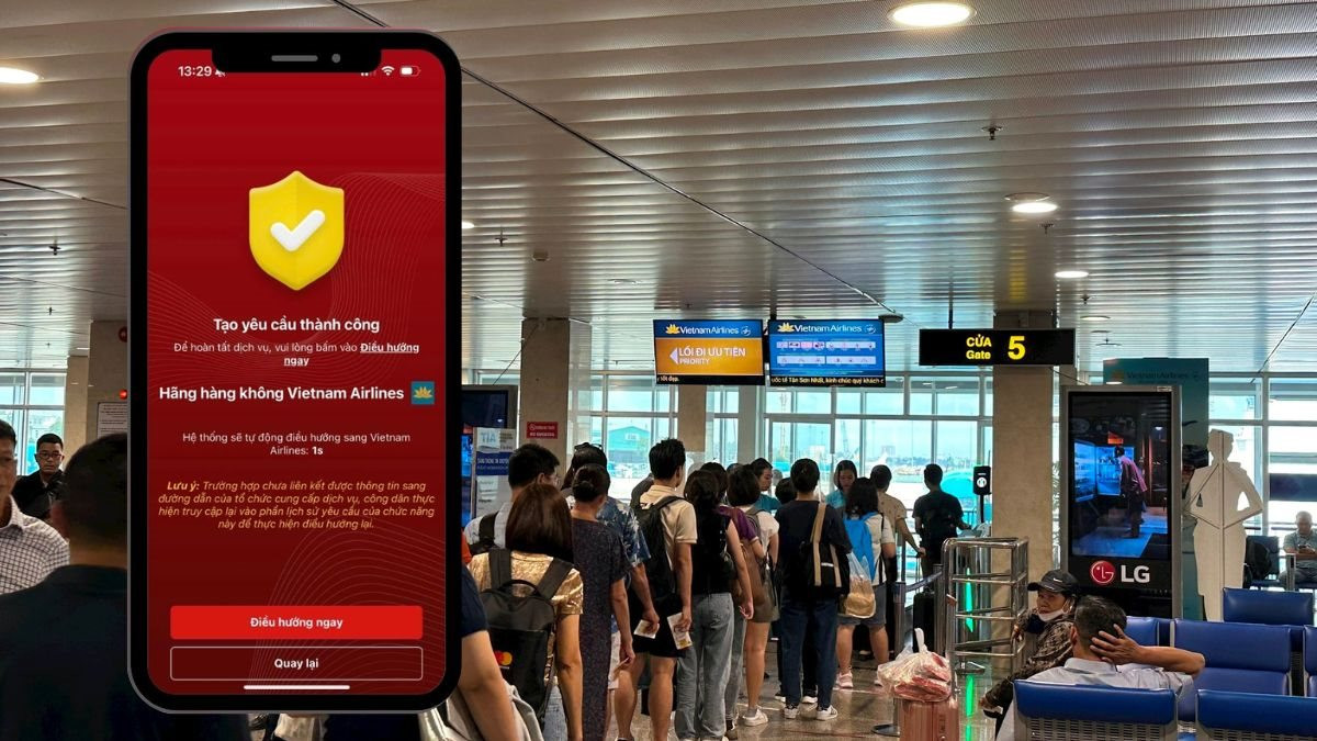 Lời khuyên cho tất cả những ai check-in online bằng VNeID tại sân bay