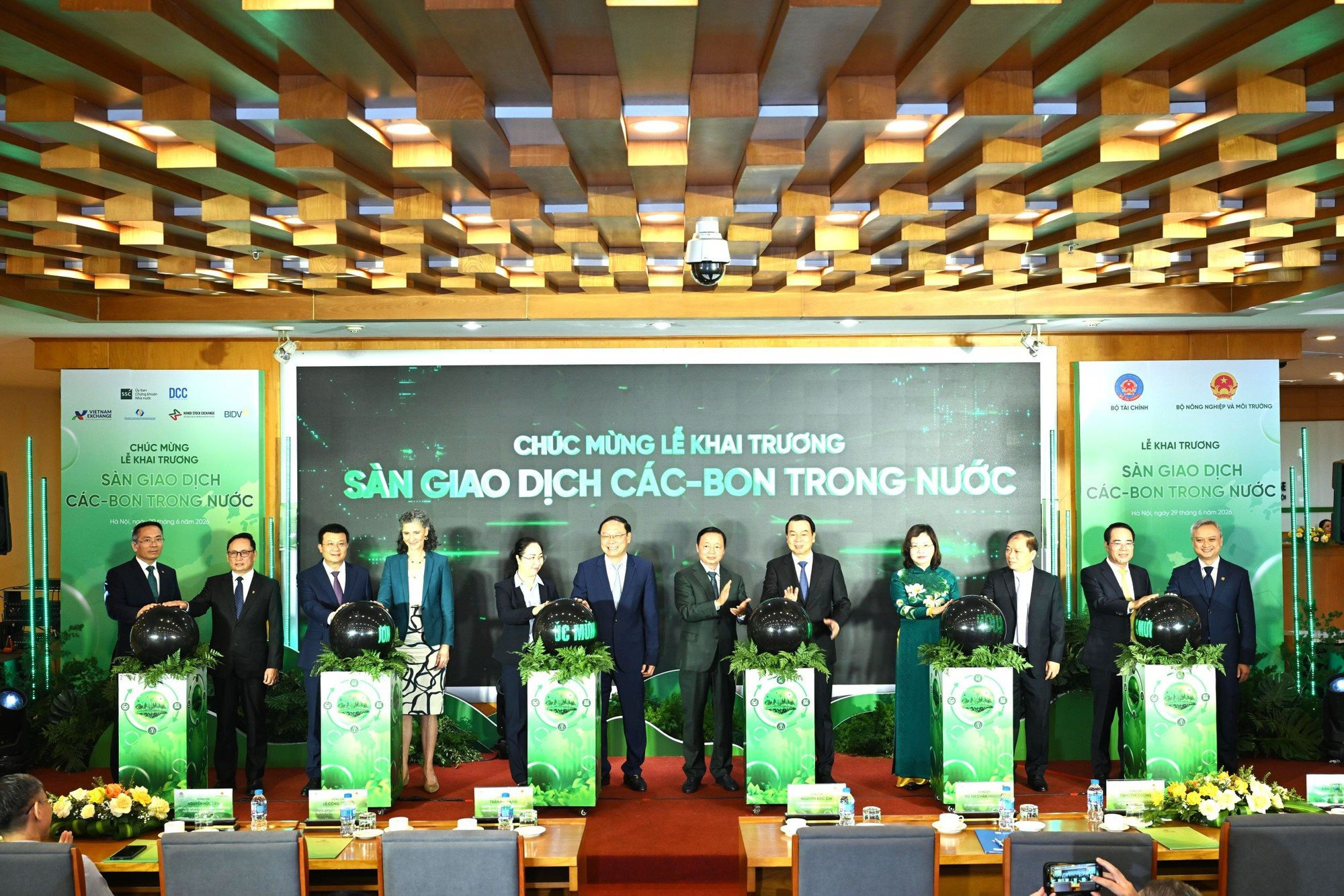 Chính thức vận hành sàn giao dịch các-bon Việt Nam