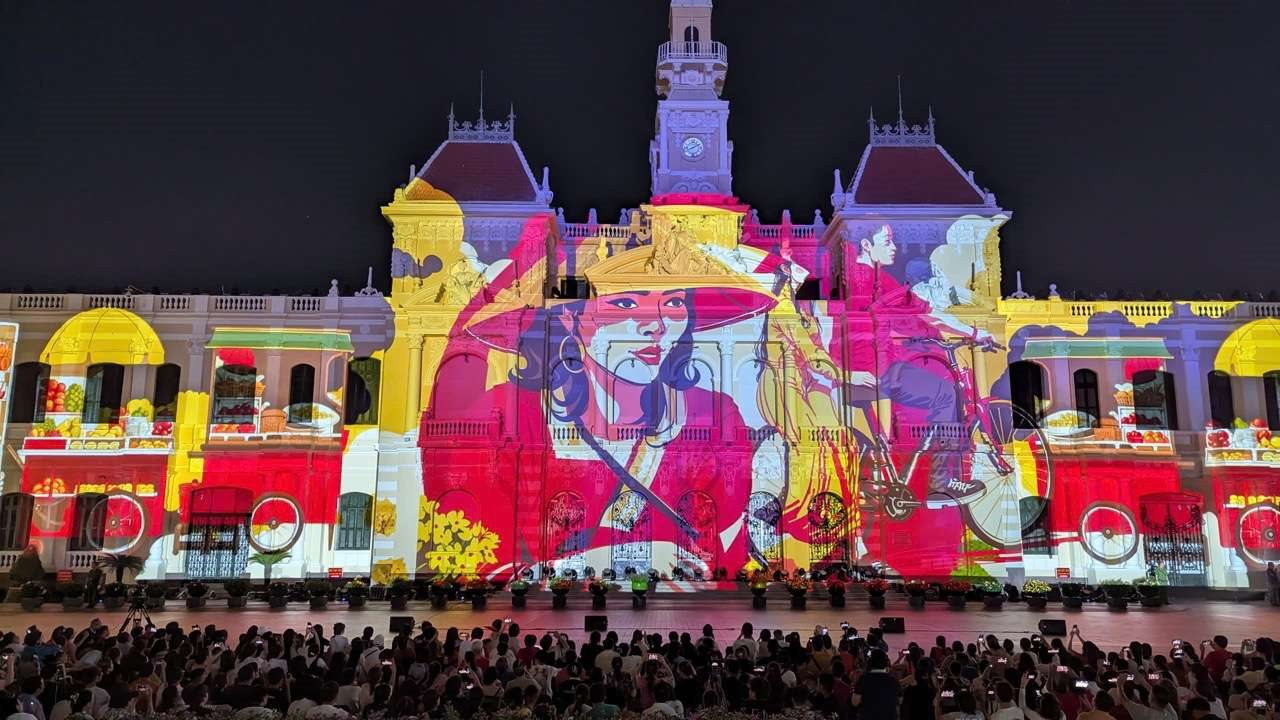 Công nghệ ánh sáng kể chuyện di sản: 3D Mapping đang thay đổi cách con người chạm tới lịch sử