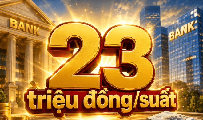 Một ngân hàng sắp rót tiền cho hơn 200 nghìn người, trung bình 23 triệu đồng mỗi "suất"