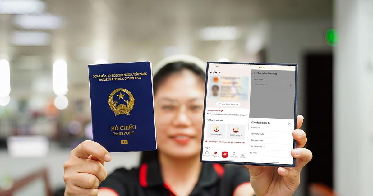 Thông tin quan trọng về hộ chiếu tích hợp trên VNeID tất cả người dân cần biết