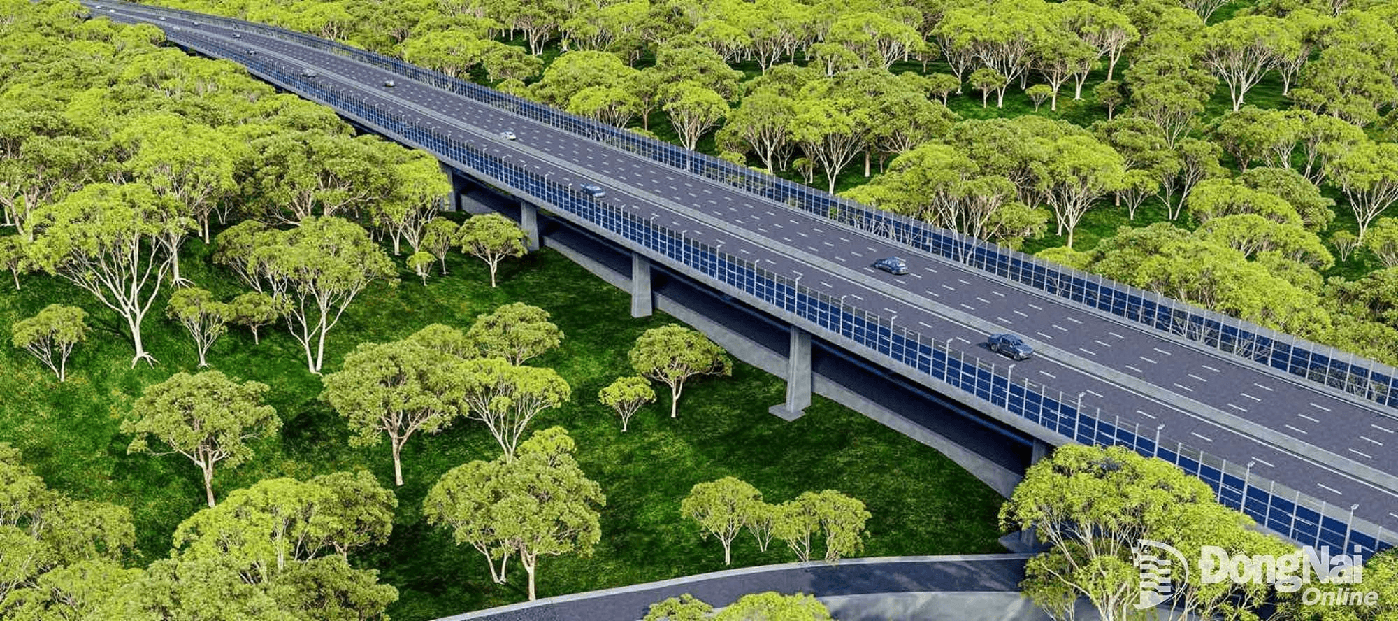 Việt Nam đang xây dựng tuyến đường xuyên rừng nguyên sinh dài 13km, kết nối cầu Mã Đà với Vành đai 4 TP.HCM, lần đầu tiên áp dụng một công nghệ đặc biệt