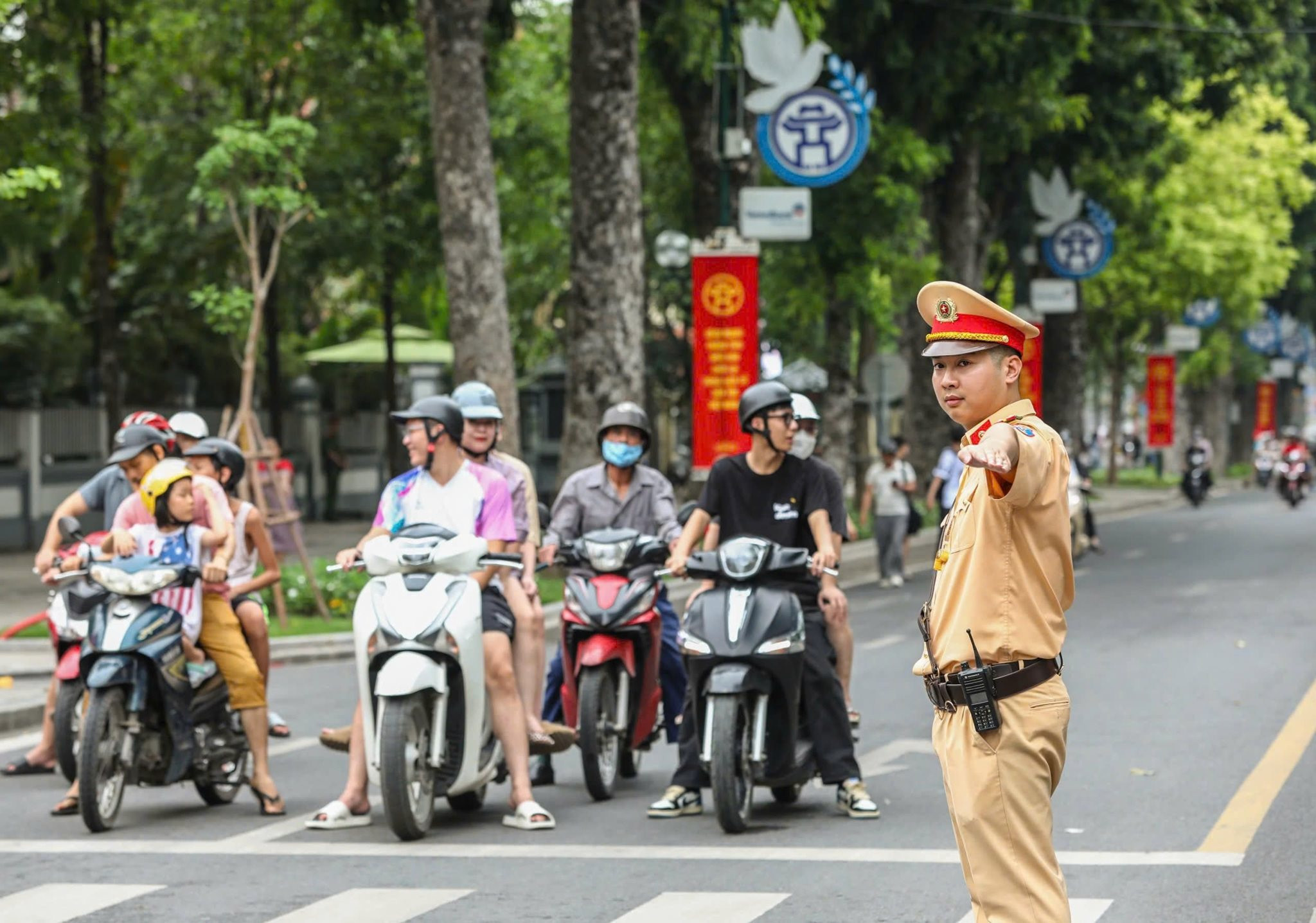 Công an Hà Nội thông báo nóng tới tất cả người tham gia giao thông từ 7h sáng ngày 9/7