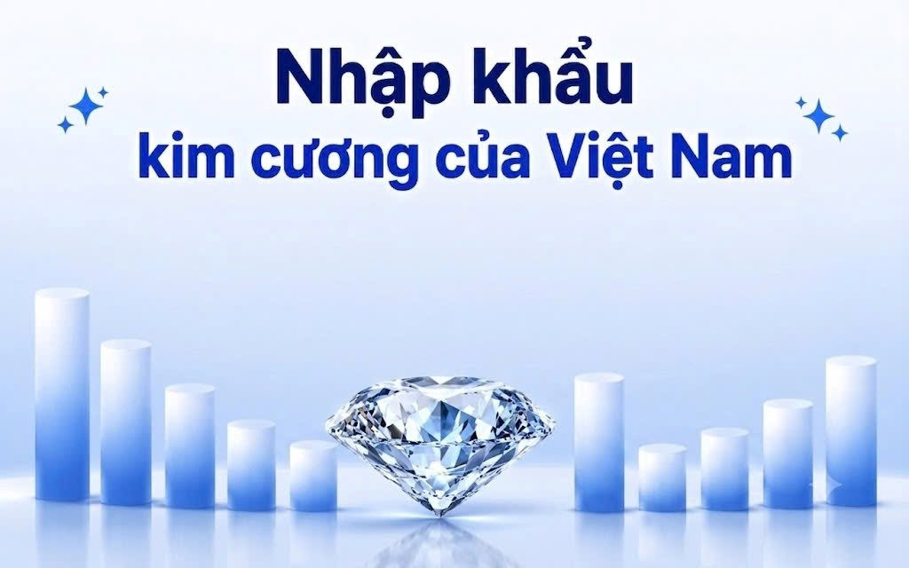PNJ chỉ mua kim cương từ Hong Kong và Thái Lan: Cục Hải quan hé lộ quy mô nhập khẩu kim cương của Việt Nam