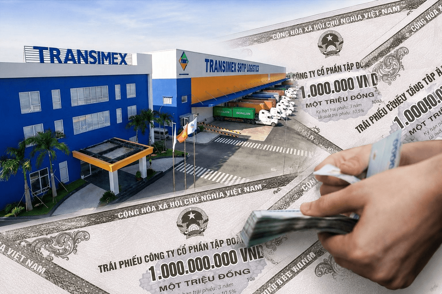 Transimex Logistics (TOT) lần đầu huy động trái phiếu, thu về 100 tỷ đồng với lãi suất 9,5%/năm
