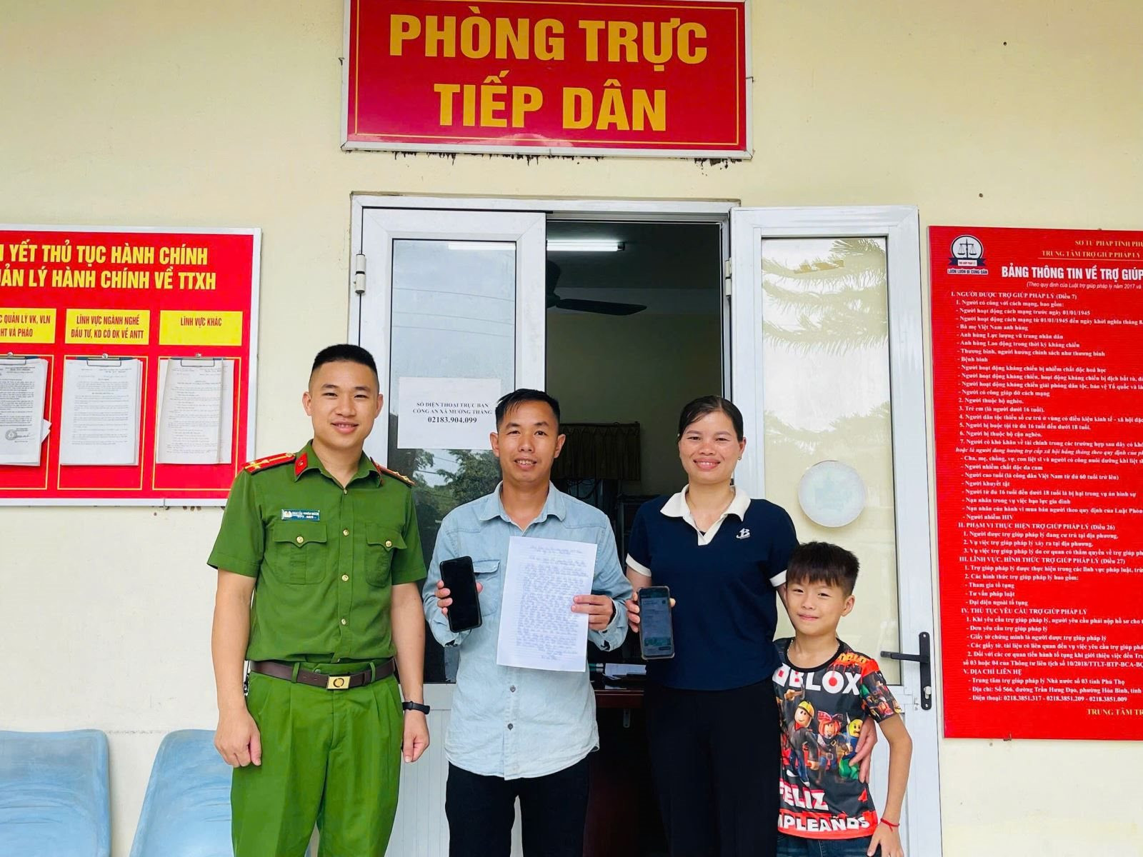 Nhận trình báo, công an kiểm tra một số giao dịch chuyển tiền từ 3 đến 4 triệu đồng: Hai người được mời lên làm việc