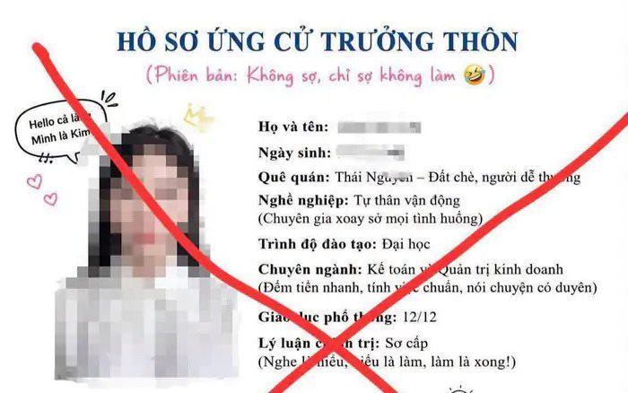 Trend “ứng cử trưởng thôn” có thể bị phạt tới 30 triệu đồng, công an cảnh báo khẩn tới tất cả người dân
