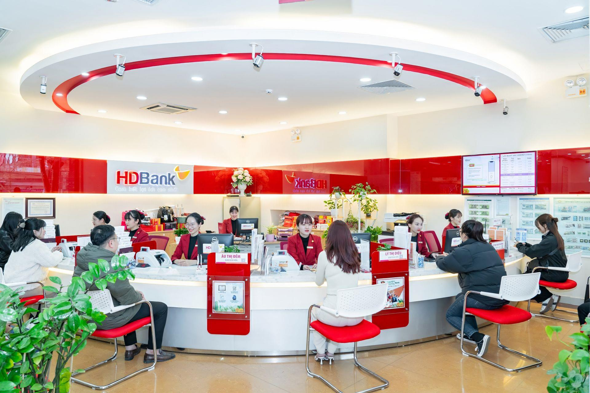 HDBank công bố thông tin lãi suất cho vay