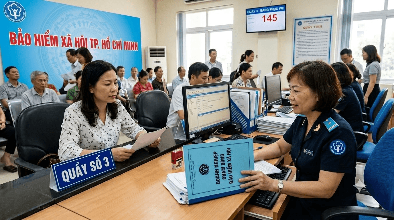 TP. Hồ Chí Minh: Điểm danh một loạt các đơn vị chậm đóng bảo hiểm xã hội
