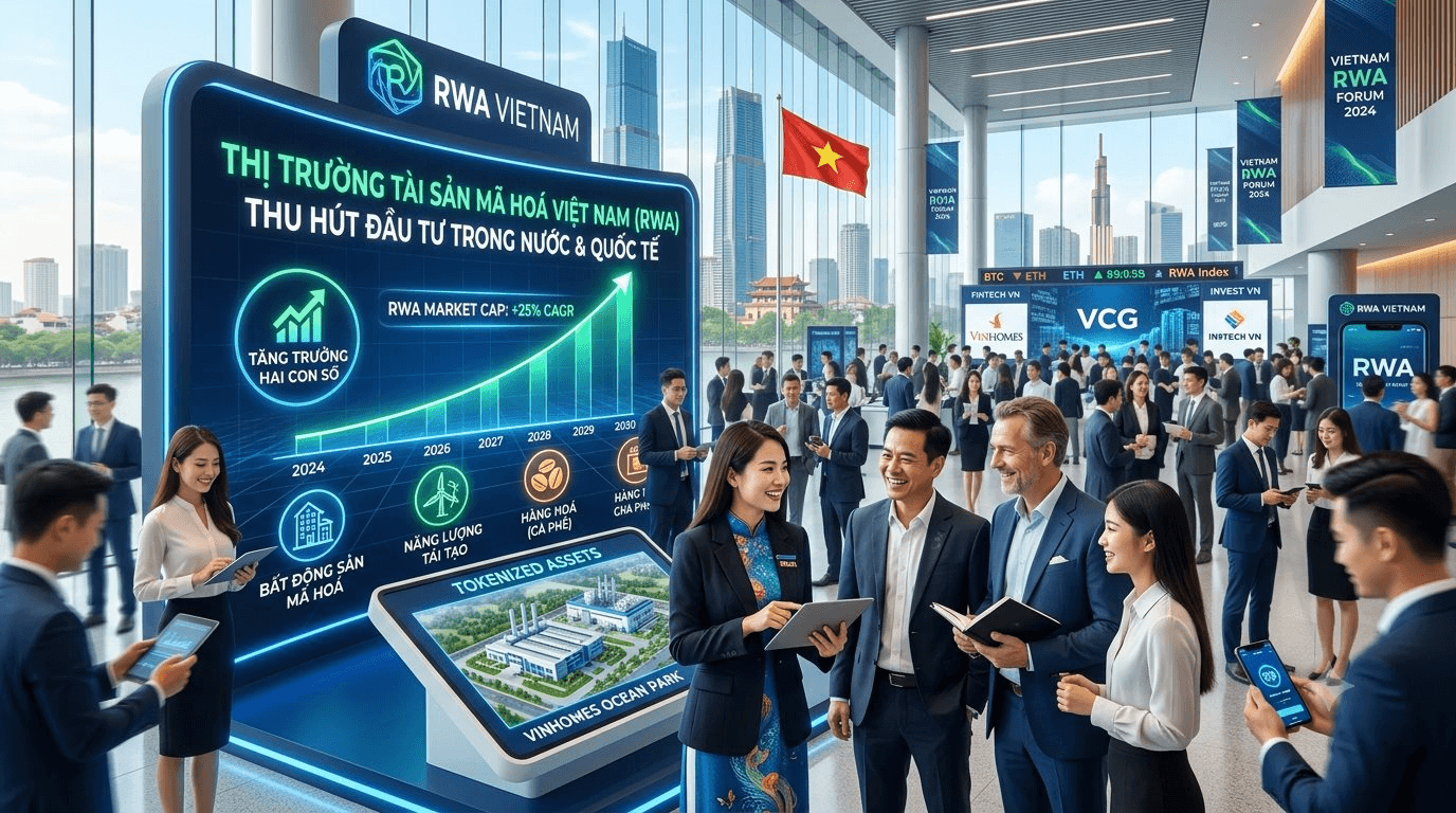Việt Nam đón thời cơ huy động vốn xuyên biên giới từ tài sản mã hoá
