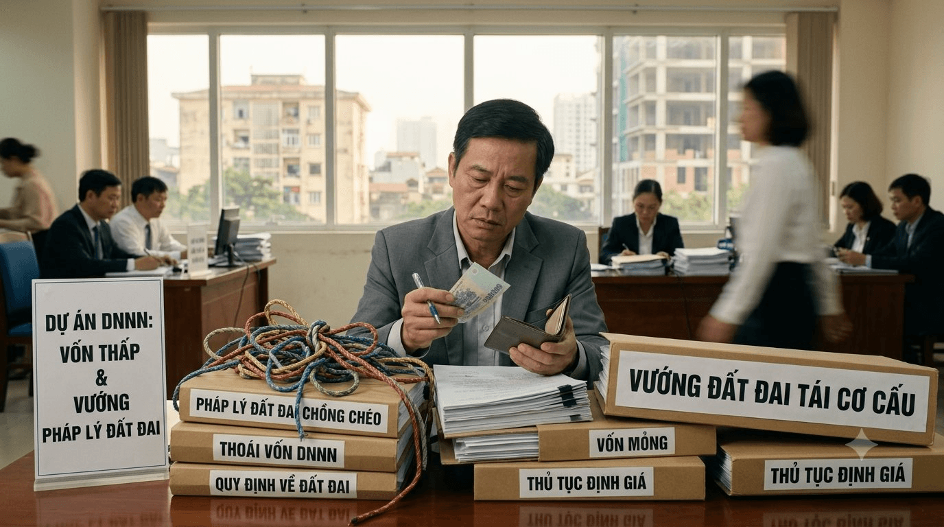 Tái cơ cấu doanh nghiệp Nhà nước còn một số điểm nghẽn: cơ chế về tài chính, nguồn vốn và đất đai
