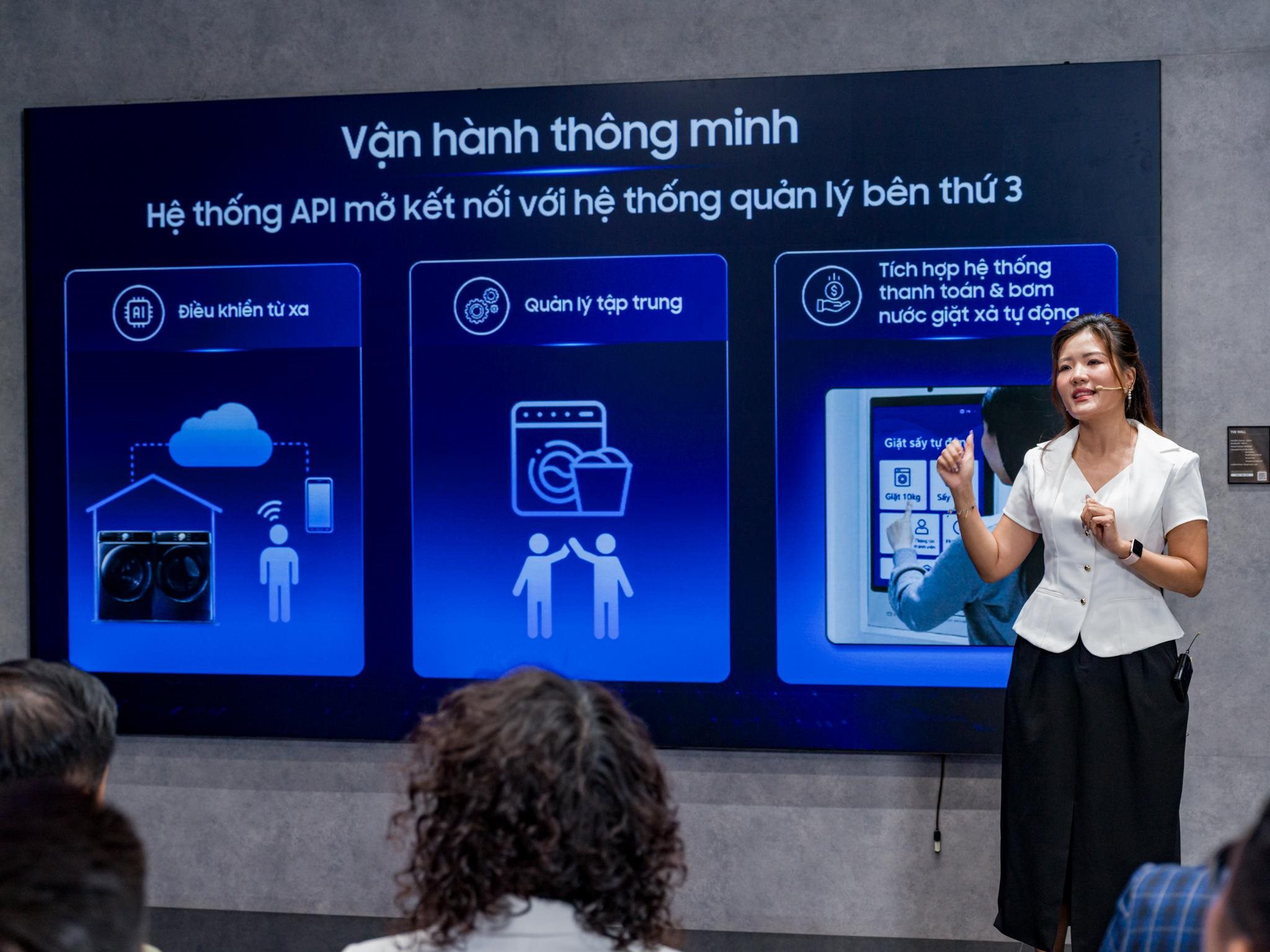 Samsung gia nhập thị trường giặt sấy thương mại: Cuộc chơi không còn nằm ở công suất