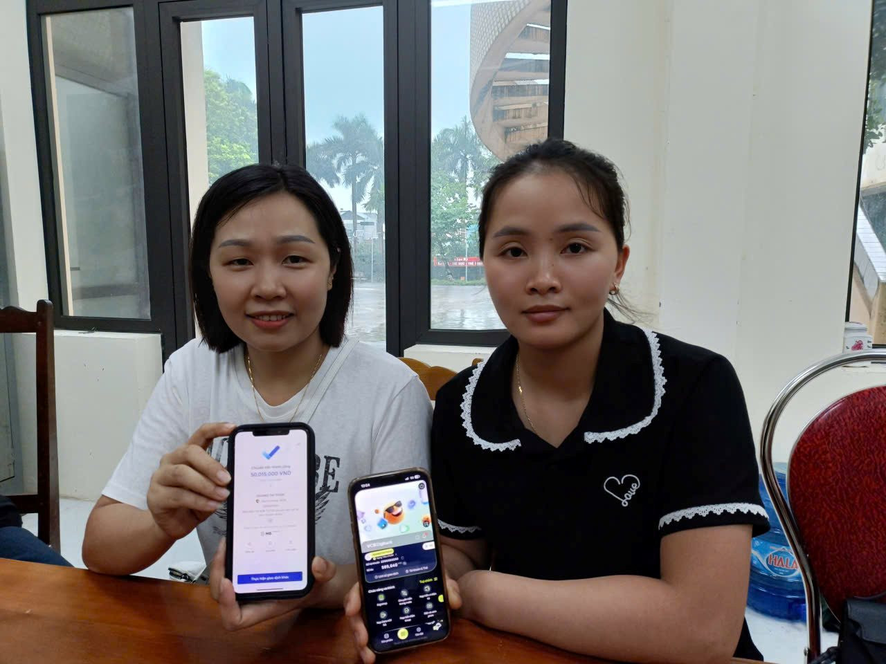 Người phụ nữ sinh năm 1991 trình báo công an sau khi tài khoản ngân hàng nhận được 50 triệu đồng không rõ nguồn gốc