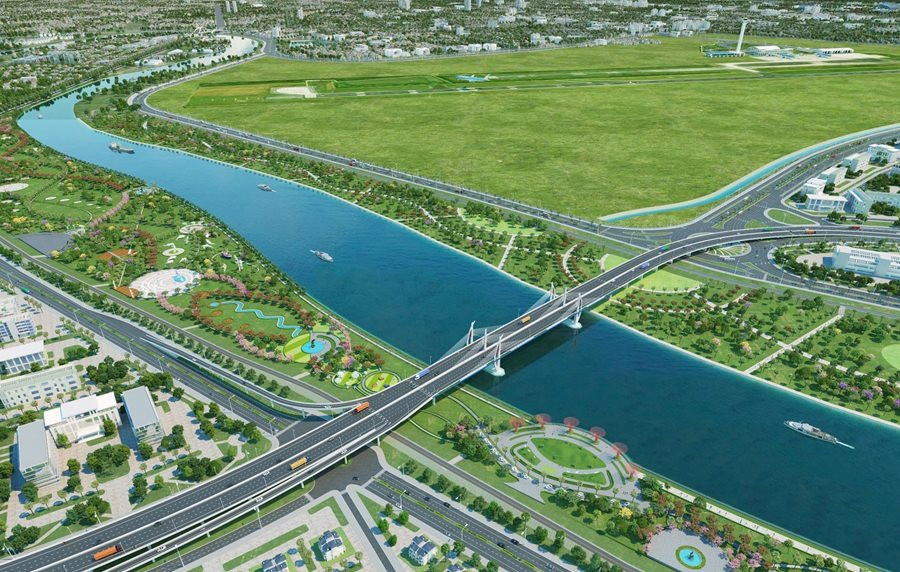 Gói thầu 50 thuộc Dự án mở rộng đường Nguyễn Trường Tộ - Bùi Viện (Hải Phòng) do Liên danh Khang Nguyên - Nam Anh đáp ứng đạt tiến độ