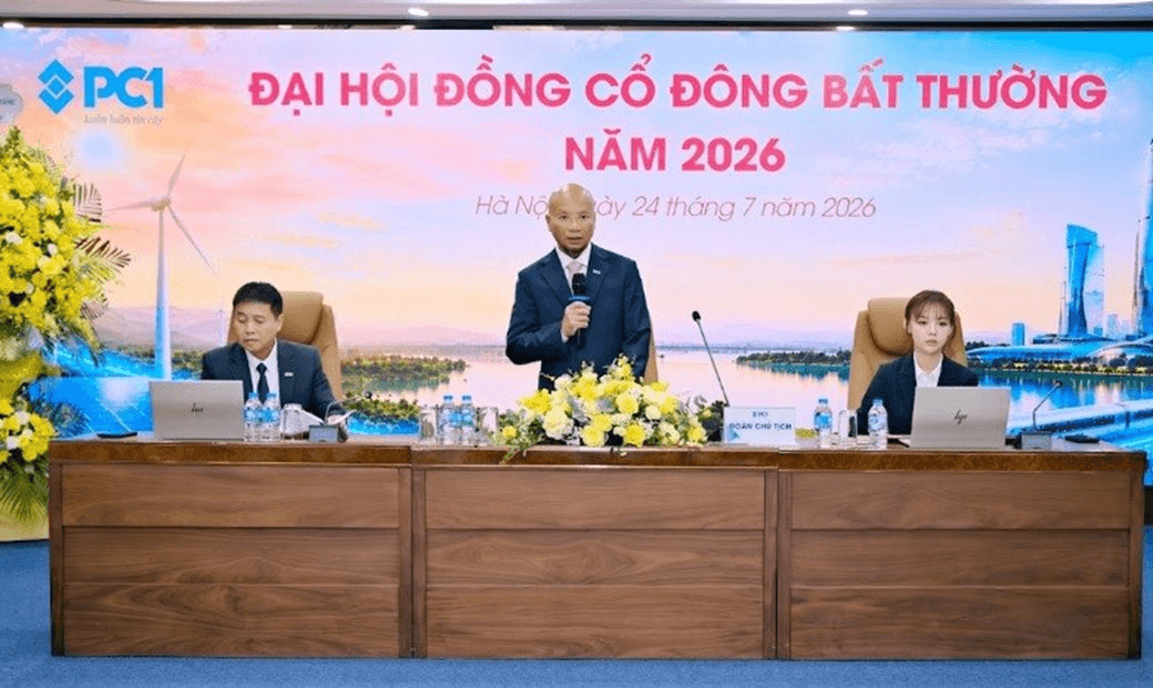 ĐHĐCĐ PC1: Vụ khởi tố Chủ tịch không liên quan đến doanh nghiệp, lợi nhuận 6 tháng vượt 150% cùng kỳ