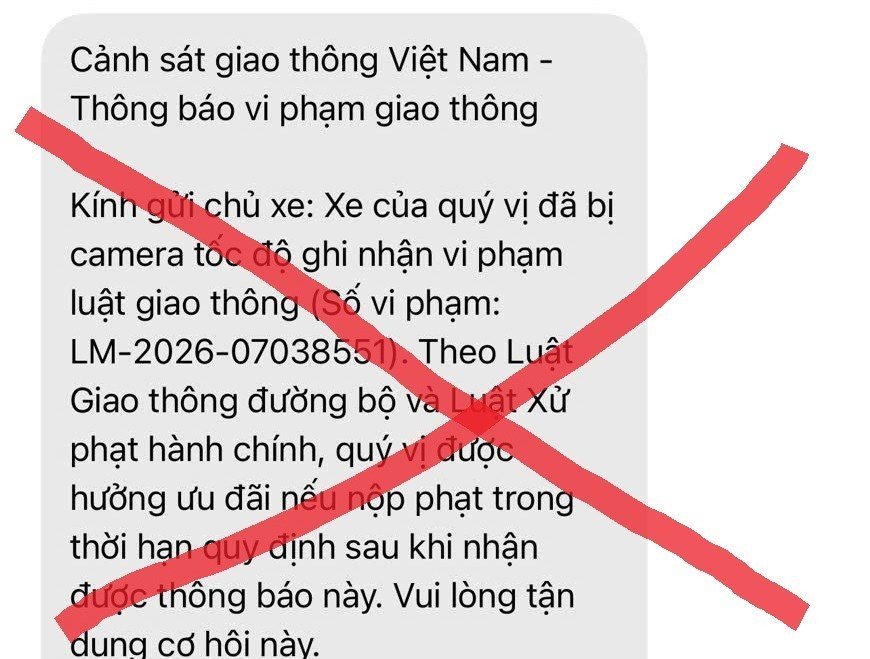 Toàn bộ người dân nhận được tin nhắn SMS, thông báo từ Zalo, Facebook có nội dung sau cần trình báo công an gần nhất