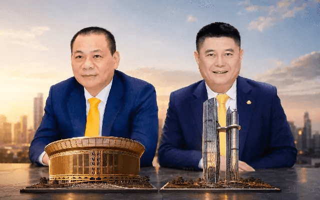 Một nhà thầu lớn sẽ góp mặt xây dựng Tòa tháp đôi cao nhất thế giới nối thẳng đến Sân vận động lớn nhất thế giới của Vingroup