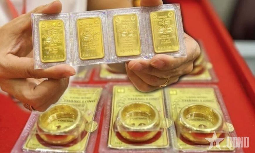 Cuối ngày 4/8, giá vàng tại SJC, DOJI, Bảo Tín Mạnh Hải, Phú Quý,... đảo chiều tăng