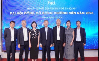 HPT hoàn thành vượt kế hoạch 2025, trả cổ tức 20% và tăng tốc chiến lược đột phá