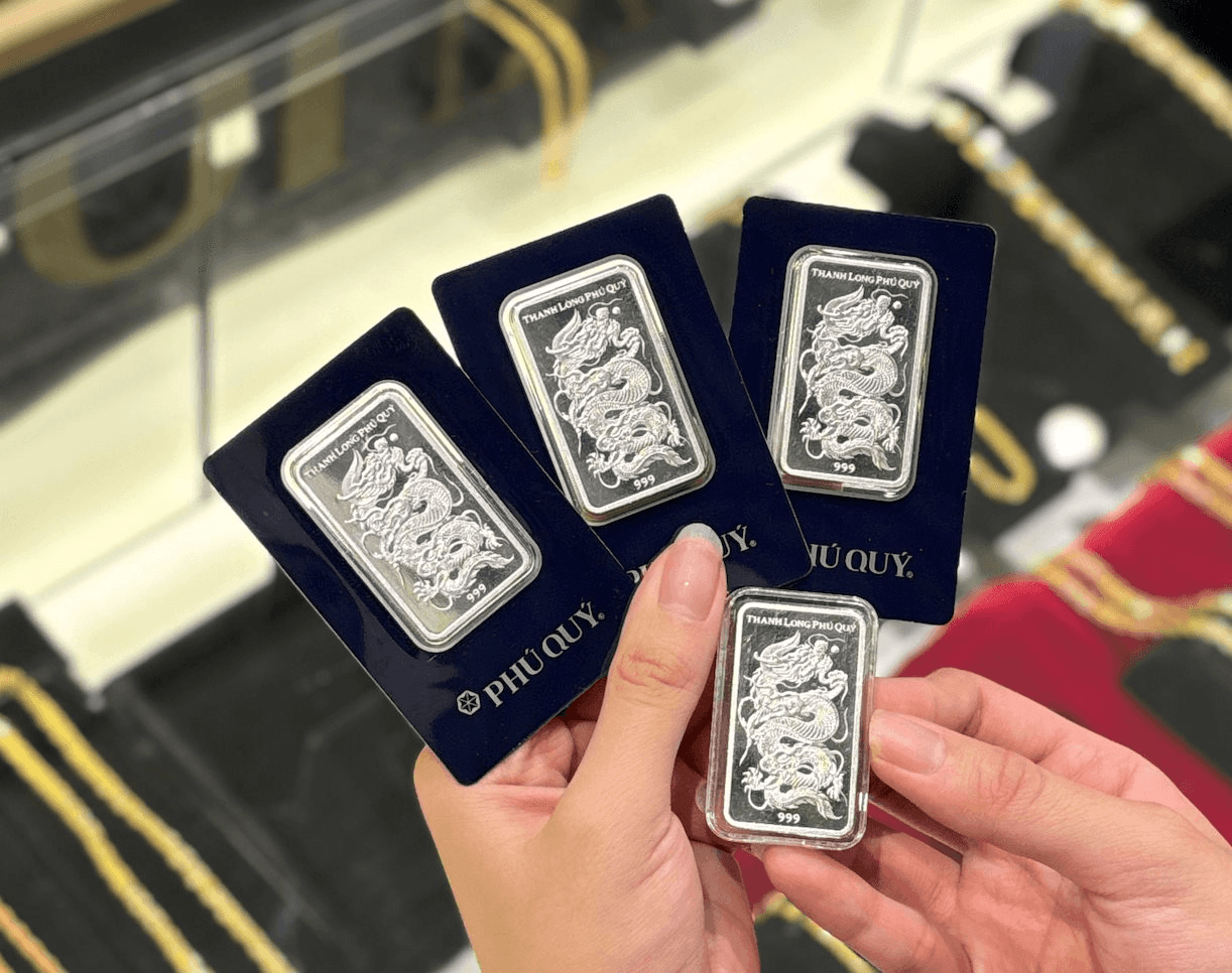 'Bạc thủ' đón tin vui - giá bạc thỏi, bạc miếng sáng ngày 6/8 tại Phú Quý, DOJI, Sacombank, Bảo Tín Mạnh Hải thế nào?