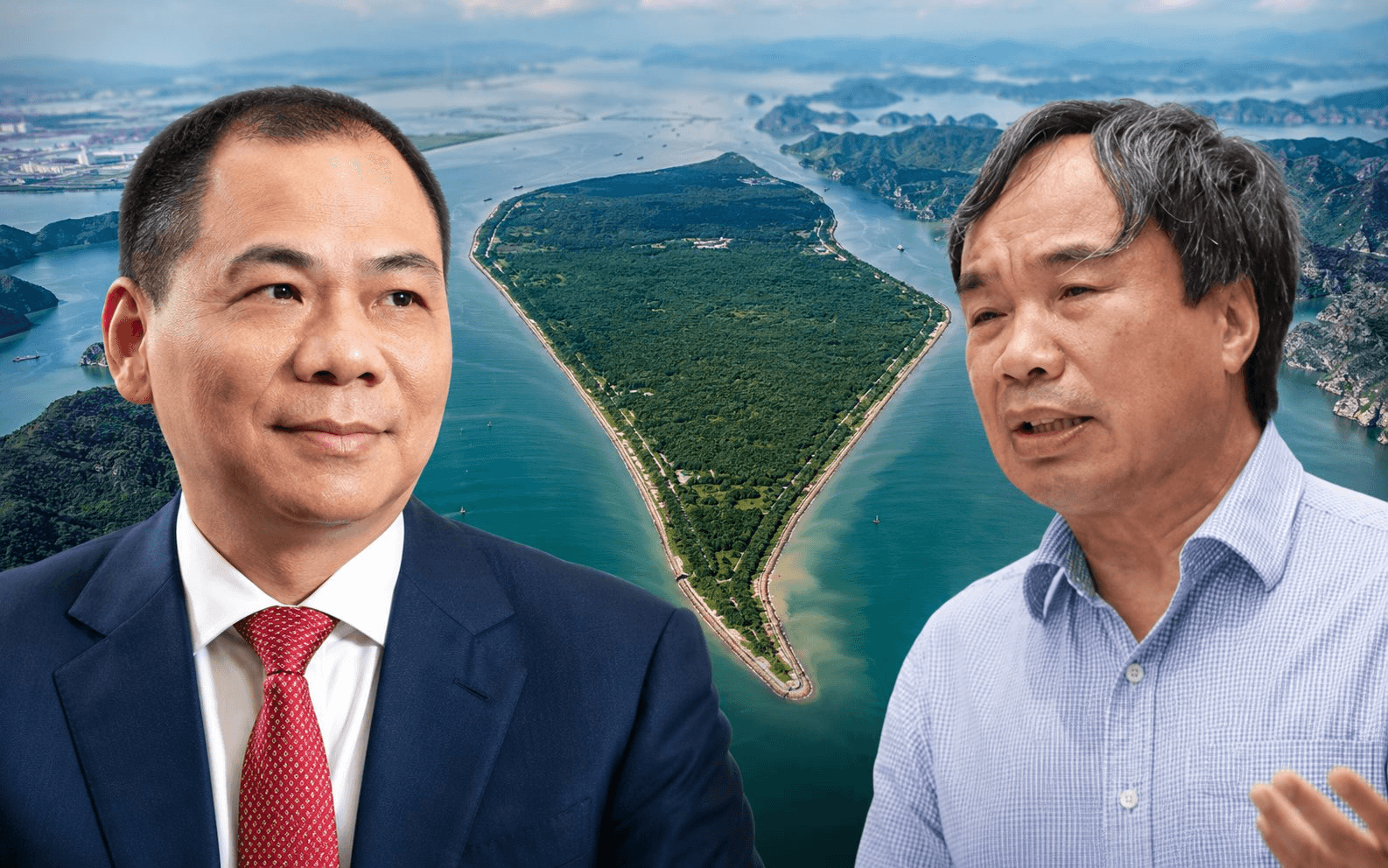 Hòn đảo tam giác nơi Xuân Trường từng muốn xây tượng Phật cao nhất thế giới, nay ông Phạm Nhật Vượng làm DA 3.500 tỷ có Safari, 2 công viên nước