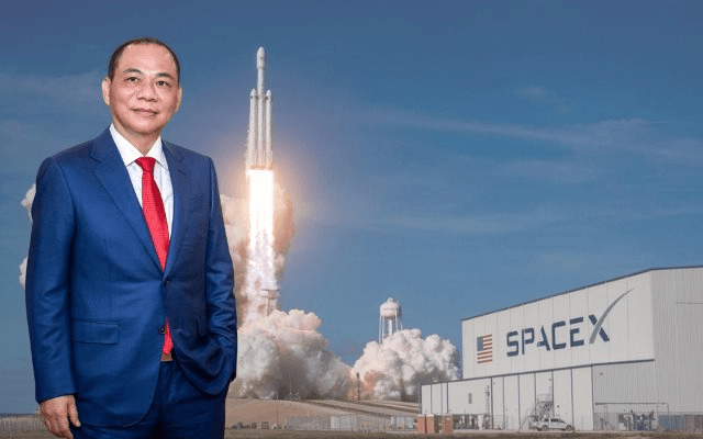 Ông Phạm Nhật Vượng thuê SpaceX của Elon Musk phóng vệ tinh: “Mỏ vàng” 1000 tỷ đô phía sau là gì?