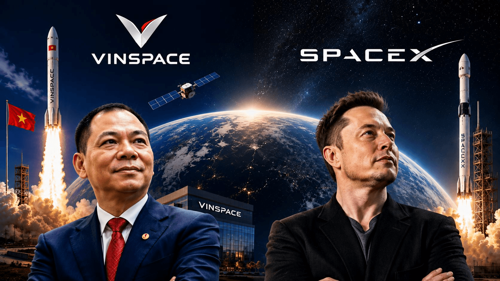 Đối tác phóng vệ tinh cho ông Phạm Nhật Vượng: Giá trị nghìn tỷ USD, muốn đưa người lên Sao Hoả, vừa lập kỷ lục tại Mỹ