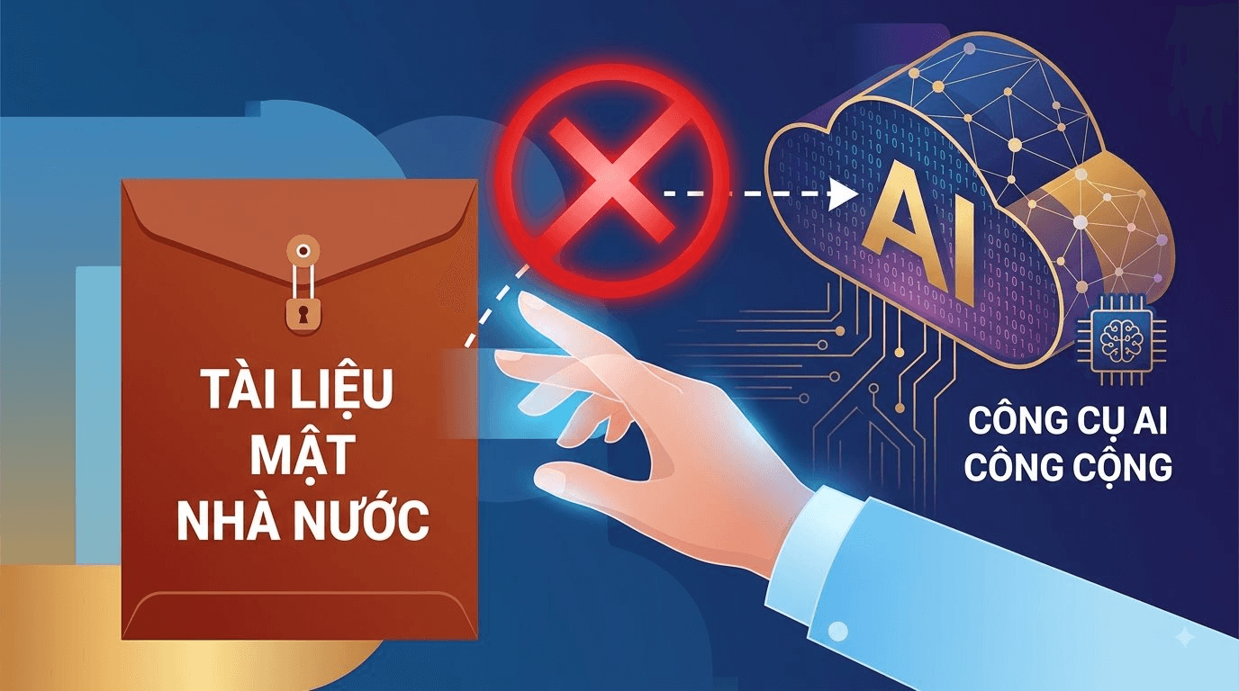 Không đưa tài liệu mật nhà nước lên nền tảng AI công cộng