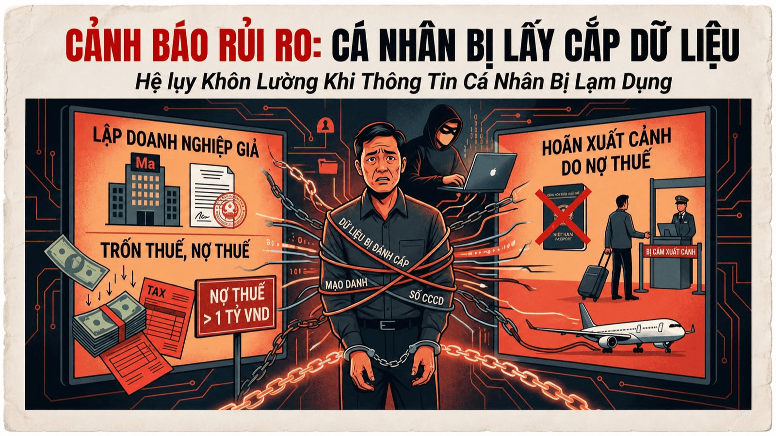 Phát hiện nhiều người bị lấy cắp thông tin để đăng ký đứng tên doanh nghiệp trái phép, Công an khuyến cáo người dân cần làm ngay việc sau