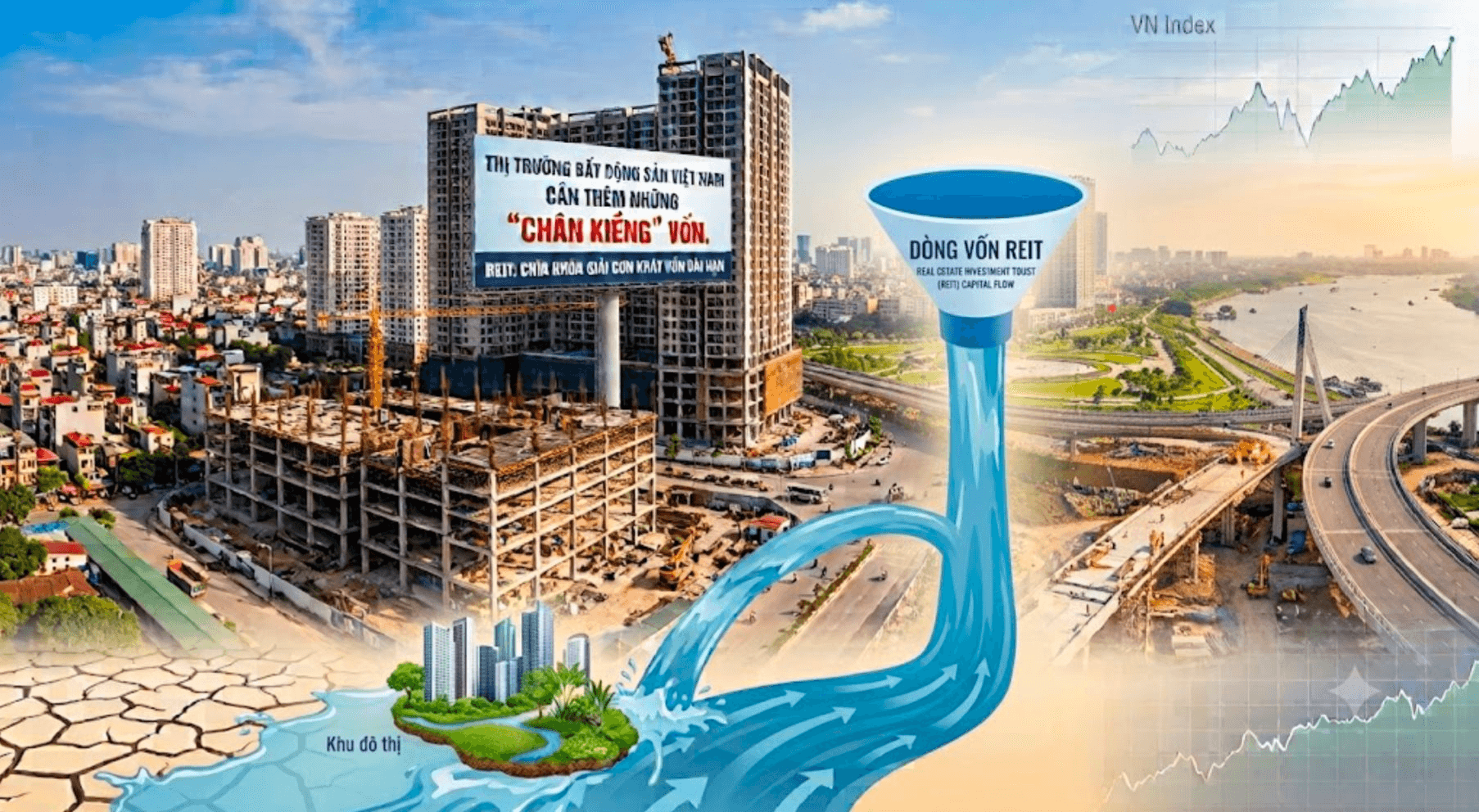 Phát triển quỹ đầu tư bất động sản (REIT) – bài học quốc tế và cơ hội cho Việt Nam