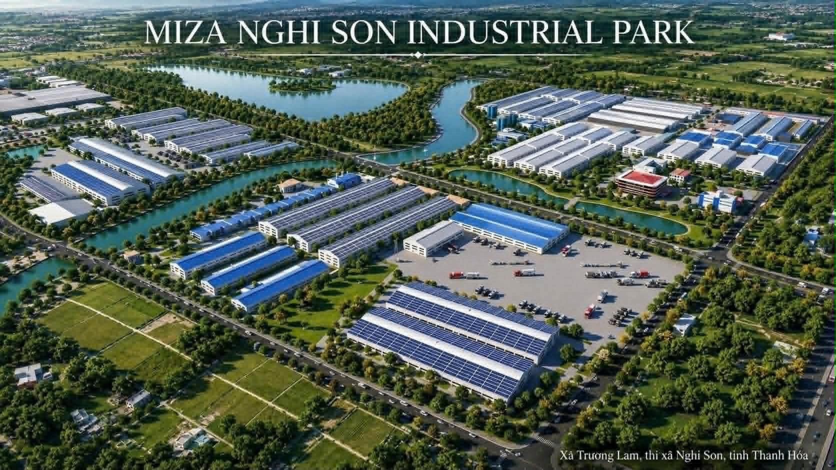 Miza chính thức được chấp thuận đầu tư Khu công nghiệp Miza Nghi Sơn, quy mô gần 200 ha