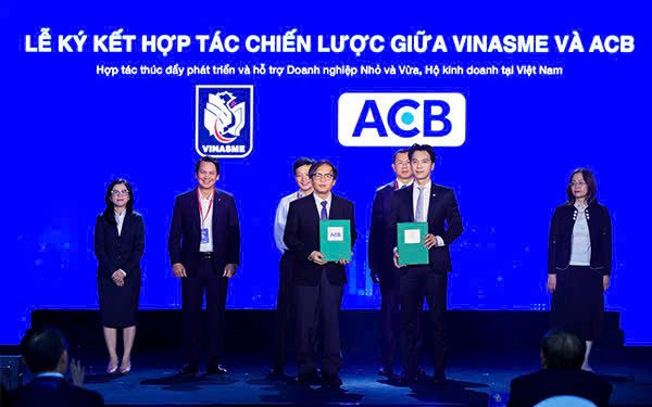Ngay sau chỉ đạo của Thủ tướng, ACB bắt tay VINASME hỗ trợ doanh nghiệp khơi thông nguồn lực